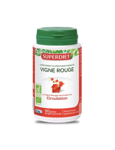 Vigne Rouge Bio 90 gélules