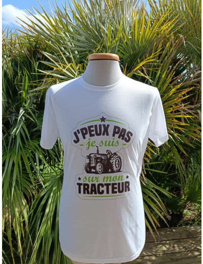 Tee-shirt blanc - Humour