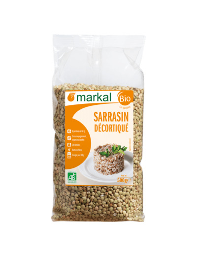 Sarrasin décortiqué Bio-500g-Markal