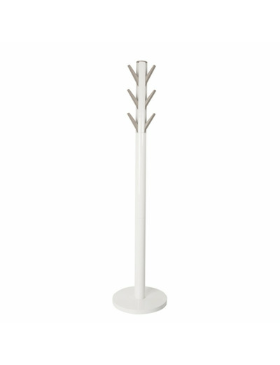 Porte manteaux Flapper blanc 40x170cm