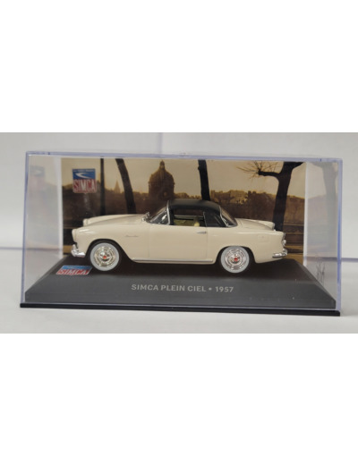 SIMCA PLEIN CIEL 1957 1/43 BOITE D'ORIGINE