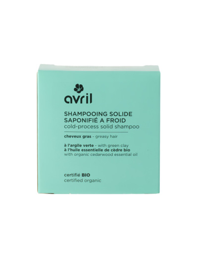 Shampoing solide Cheveux gras 100g