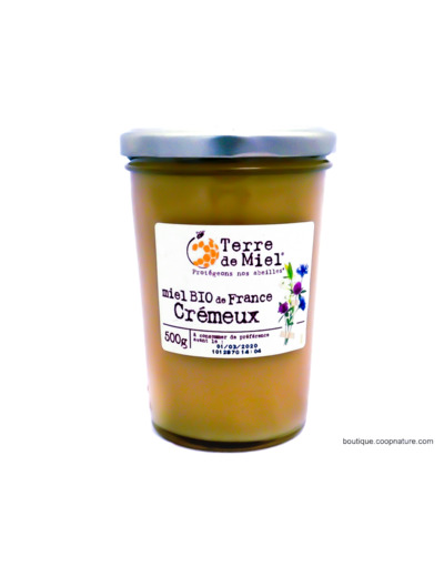 Miel Crémeux de France Bio 500g