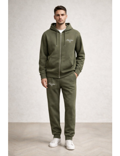 Jogging signature Malabar en coton organique – Confort premium