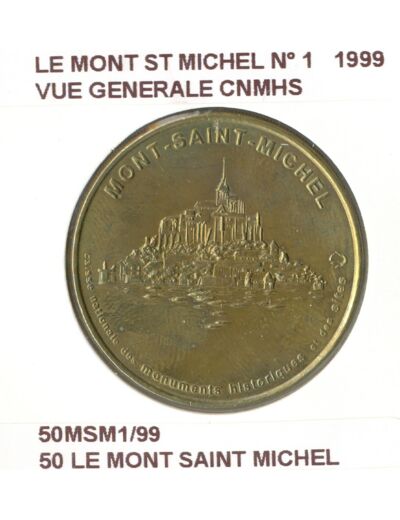 50 LE MONT SAINT MICHEL N1 VUE GENERALE CNMHS 1999 SUP-