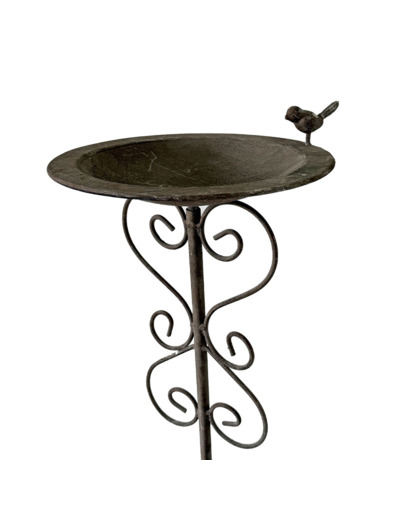 Mangeoire oiseaux à planter 28x26x132cm