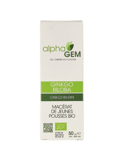 Bourgeon Gingko Biloba 50 ml Bio