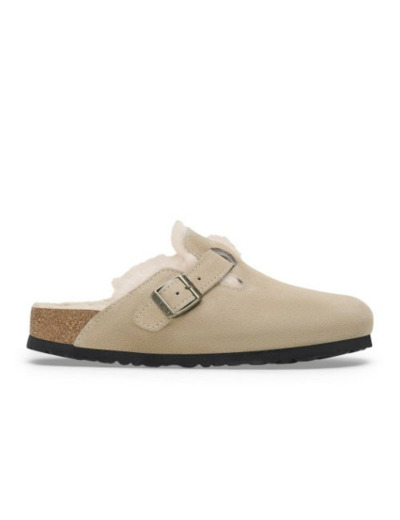 BIRKENSTOCK Boston Shearling Taupe