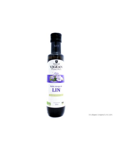 Huile de Lin Vierge Bio 250ml