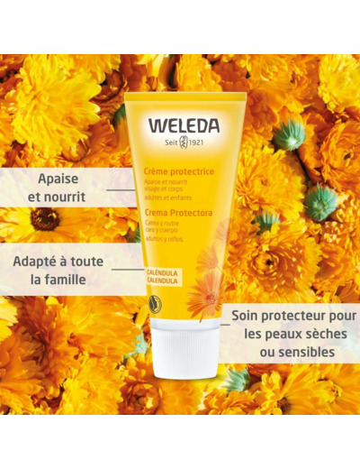 Creme calendula visage corps 75ml Gamme Calendula