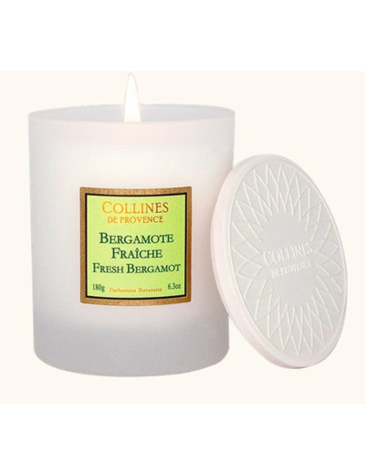 BOUGIE 180G BERGAMOTE FRAICHE