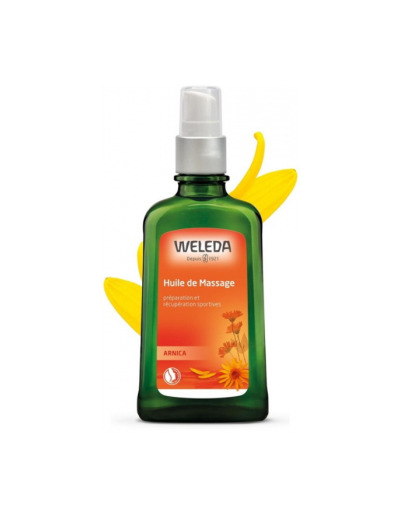 Huile de massage à l'arnica 100ml avec pompe