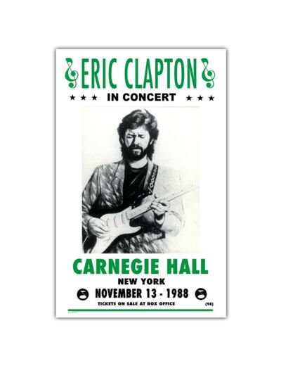 Affiche Eric Clapton