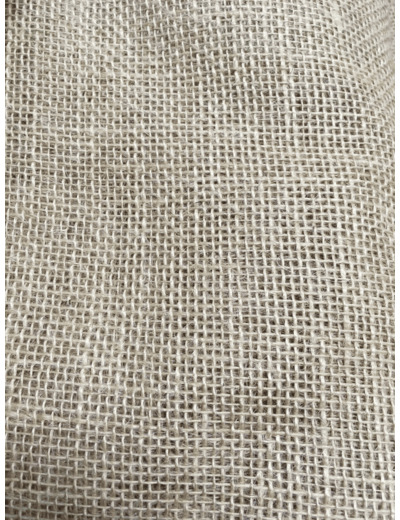 Toile d'embourrure en jute CS255 255gr/m2 au mètre ( ou rouleau de 25m)