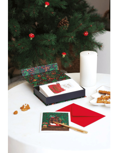 Box de 10 cartes de Noel - All the ways to say