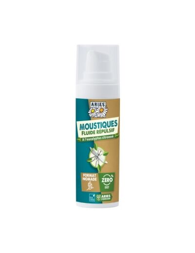 Fluide répulsif cutané Anti Moustiques efficacité 8 heures 30 ml