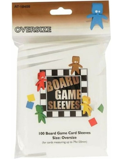 Board Game Sleeves - Overs Size - 79x120mm