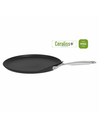 Poêle à crêpes en aluminium avec revêtement céramique Ceraliss+
