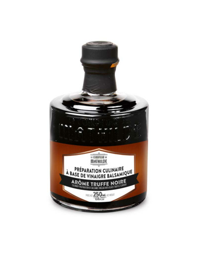 Préparation culinaire à base de vinaigre balsamique saveur Truffe noire - 250 ML