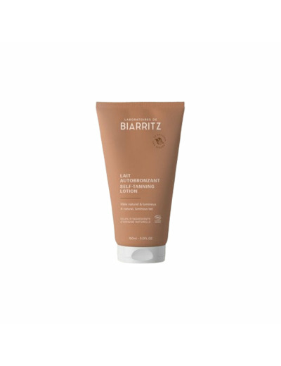 Lait Autobronzant Bio-150ml – Laboratoires de Biarritz