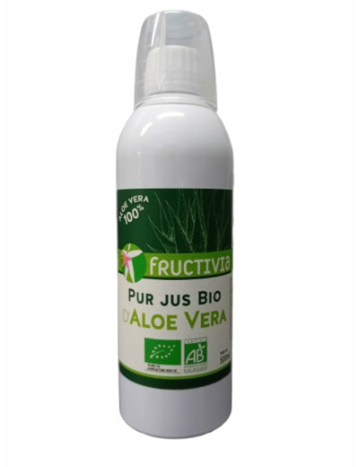Pur Jus d’Aloé Vera Bio 500ml-Fructivia