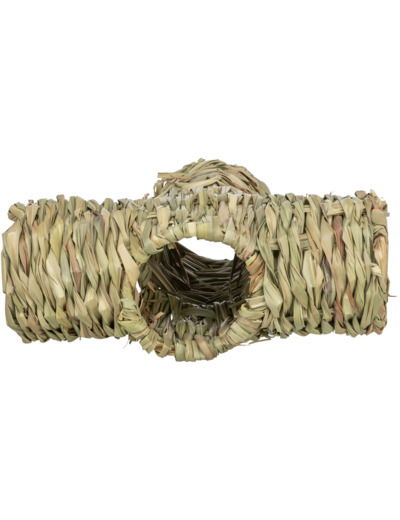 TRIXIE, Tunnel en herbe - 25 x 9 x 18cm