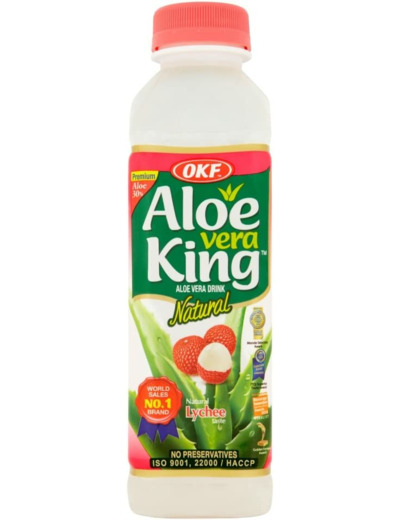 Okf - Aloe Vera Litchi 500Ml