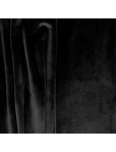 Velours uni Scala NOIR col 10 laize 150cm 90000t