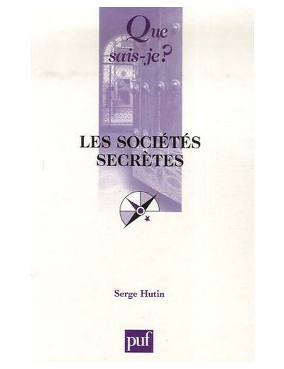 Les sociétés secrètes