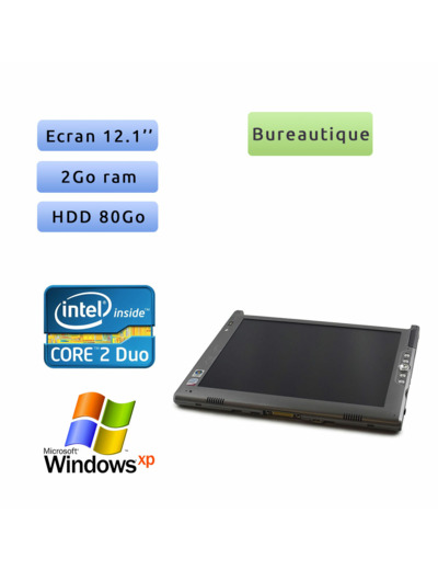 Motion Computing LE1700 - Windows XP Tablet - C2D 2Go 80Go - 12.1 - Grade B - Tablet PC