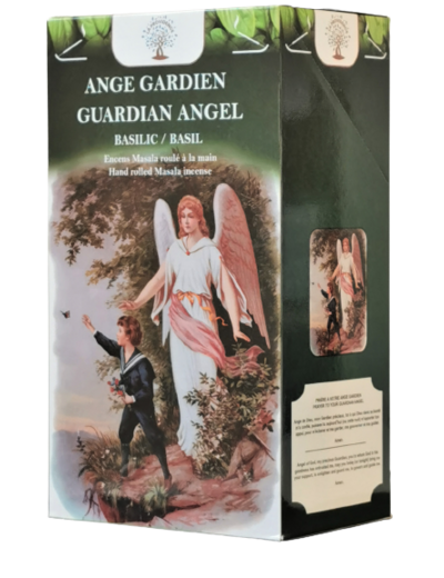 1 étui de 12 bâtons d'Encens - ANGE GARDIEN - Basilic