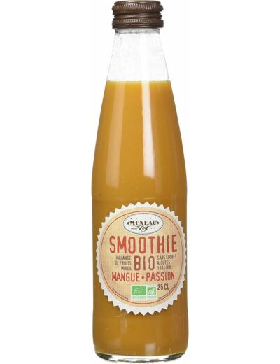 Smoothie mangue passion 25cl SIROPS MENEAU