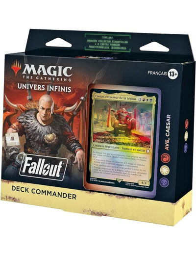 Deck Commander Magic The Gathering - Fallout (Avé, Caesar)