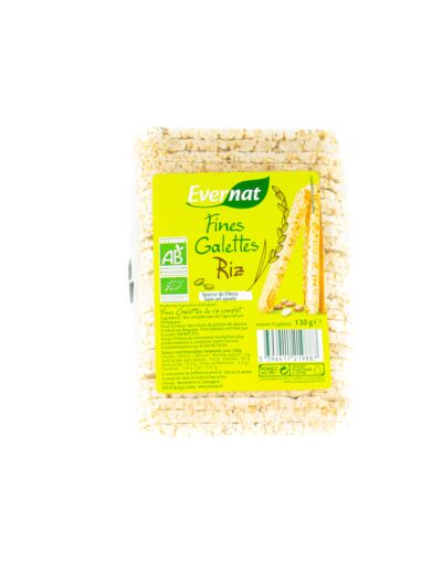 Fines Galettes de Riz Bio 130g