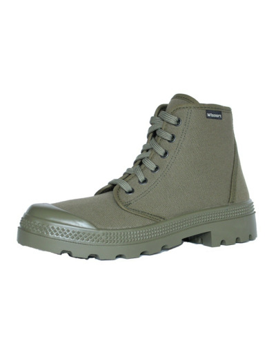 Chaussures en toile Wissart (vert armée)