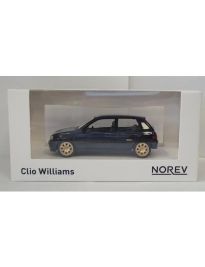 RENAULT CLIO WILLIAMS NOREV 1/43 BOITE D'ORIGINE