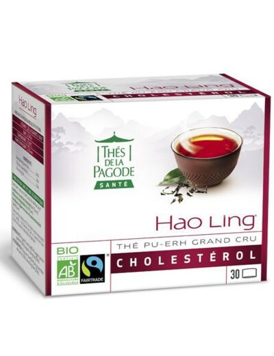 Thé Hao Ling Bio-30 sachets-Thés de la Pagode