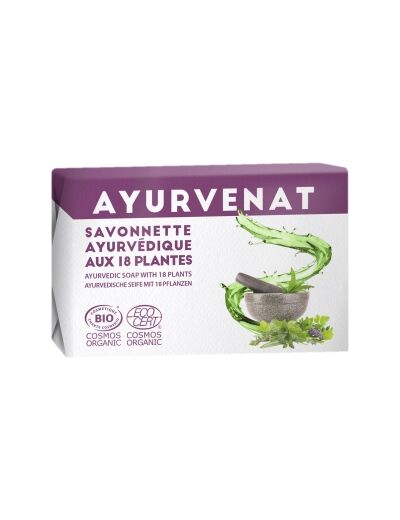 Savon ayurvédique aux 18 plantes 100g