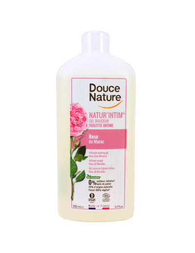 Gel Natur'Intim à la Rose Bio 500ml