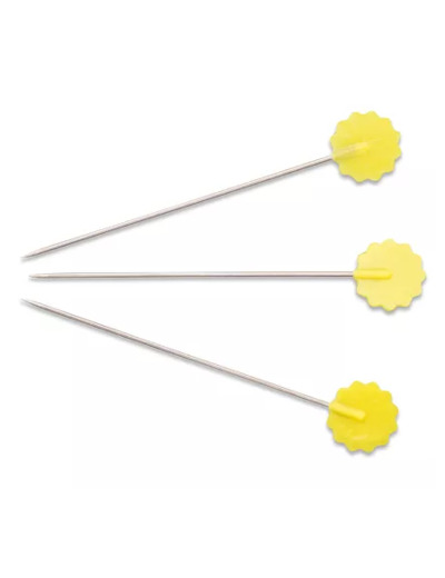 Carton Epingles quilting avec tête fleur 1000pc J648