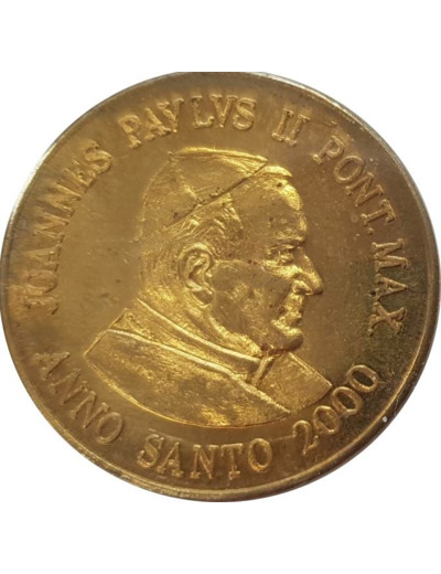 VATICAN 2000 50 EURO CENT JEAN PAUL II ECCO L'EURO SUP