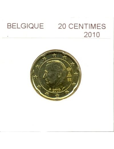 BELGIQUE 2010 20 CENTIMES SUP