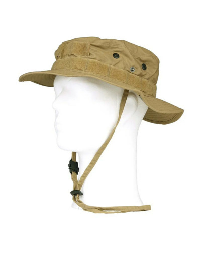 Chapeau de brousse militaire Le Baroudeur - camouflage coyote tactique
