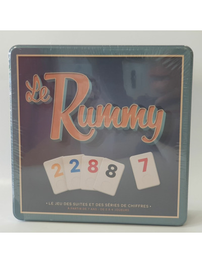 LE RUMMY JEU DES SUITES ET DES SERIES DE CHIFFRES