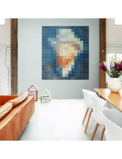 IXXI Tableau Pixel Van Gogh petrol