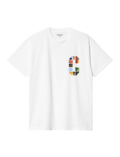 Tee Shirt CARHARTT WIP Machine 89 White