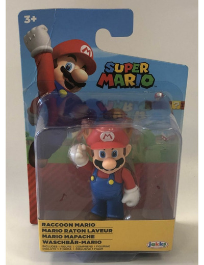 SUPER MARIO FIGURINE MARIO RATON LAVEUR JAKKS