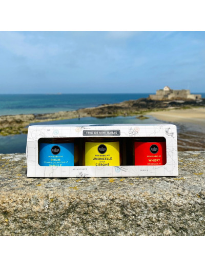 Mini Babas Rhum Vanille, Limoncello, Whisky