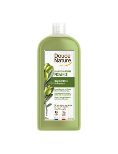 Shampoing Douche Provence Huile d'Olive-1L-Douce nature