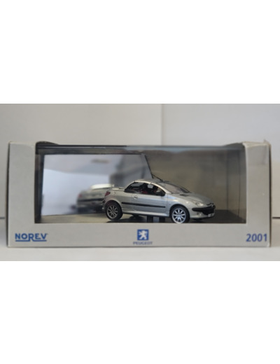 PEUGEOT 206 cc NOREV (1/43) BOITE D'ORIGINE